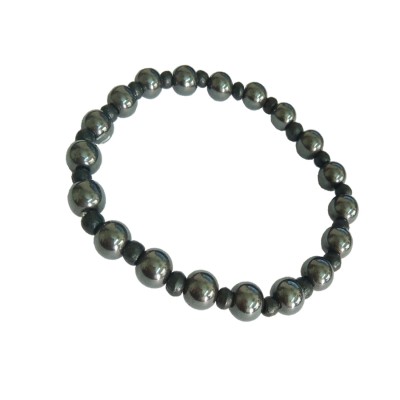 Hematite Bracelet Onyx Stone